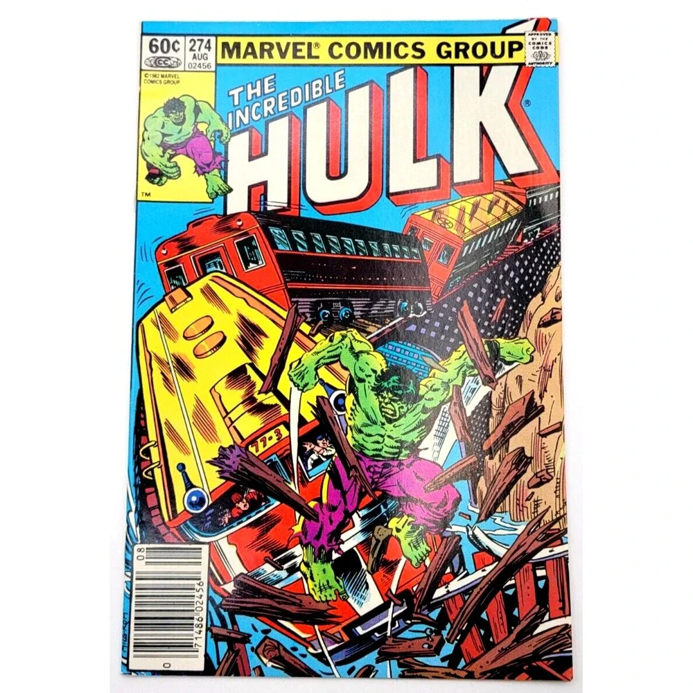 INCREDIBLE HULK #274 (1982) / VF+ / NEWSSTAND MARVEL BRONZE AGE‎